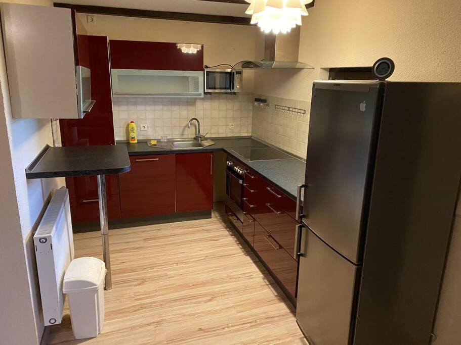 schicke Wohnung im Grünen Dreiheide Exterior foto