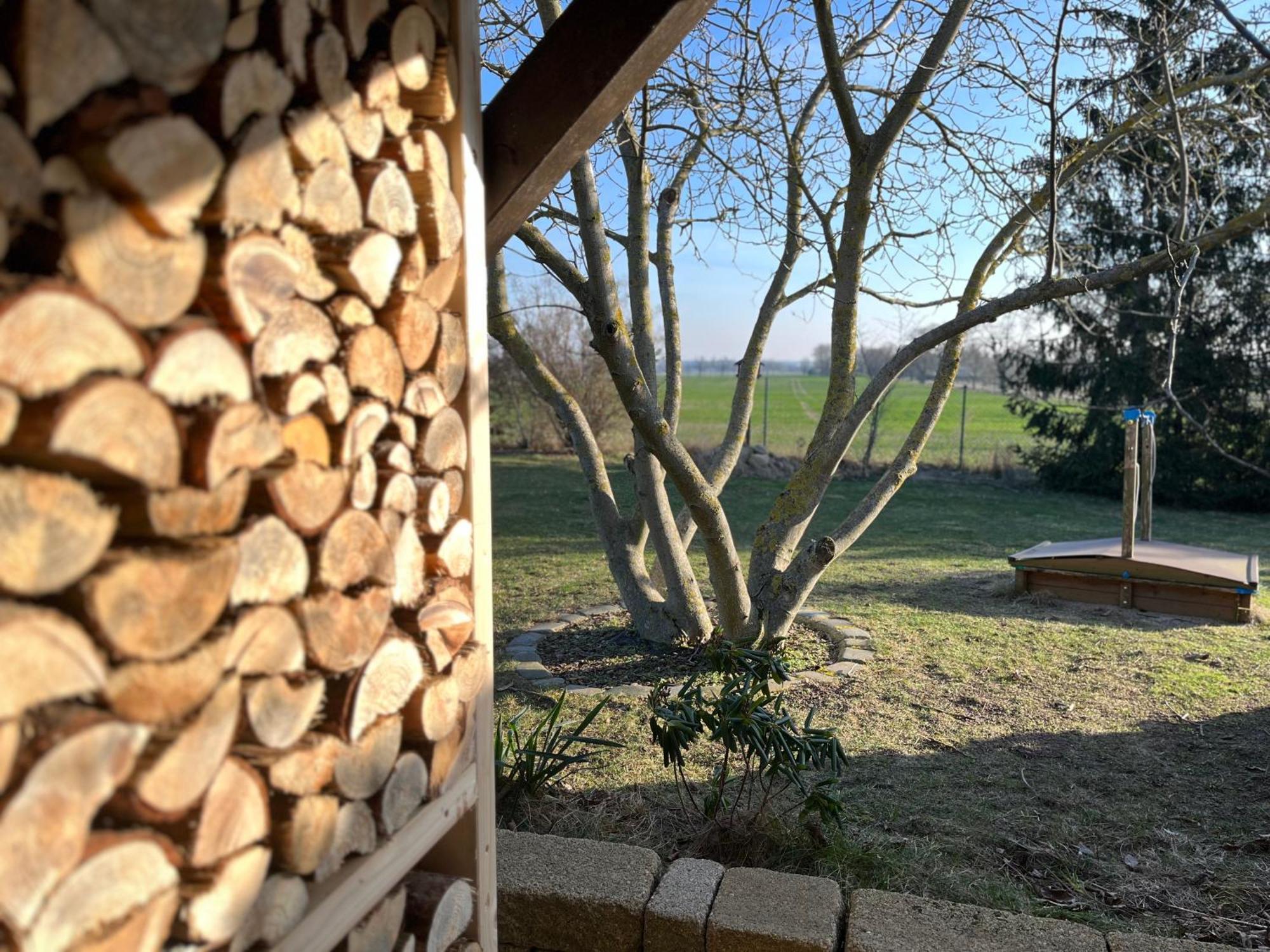 schicke Wohnung im Grünen Dreiheide Exterior foto